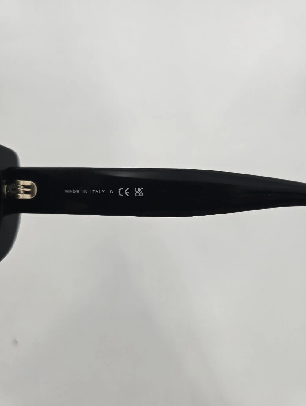 Chanel Black Acetate Rectangle Women's Sunglasses 5559 c.622/S4 Spellout Logo